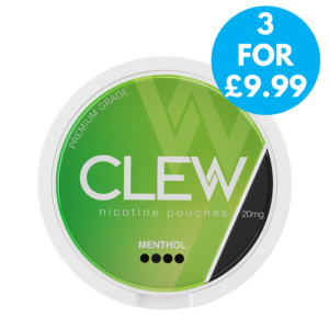 Clew Snus 20mg Nicotine Pouches