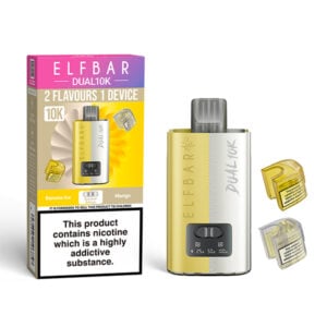 20mg Elf Bar Dual 10K Prefilled Pod Vape Kit - Summer Edition
