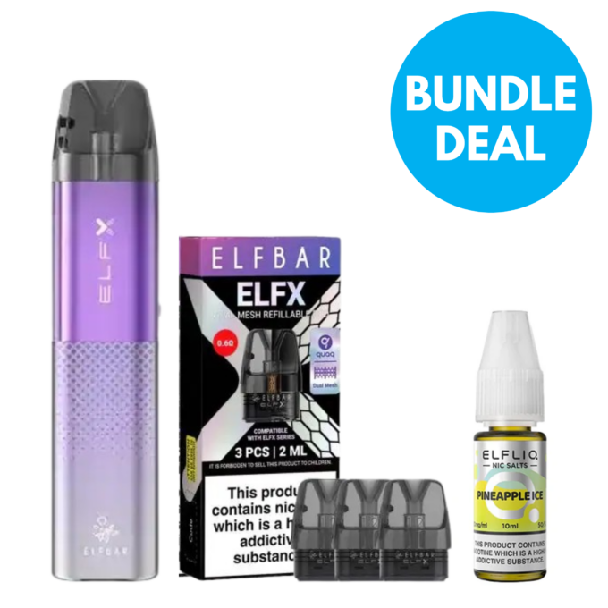 Elfx And 20mg Elfliq - Elf Bar Disposable Vape Alternative BUNDLE