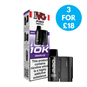 IVG 20mg (2%) Pro 12 Refill Pack - 3 For £18