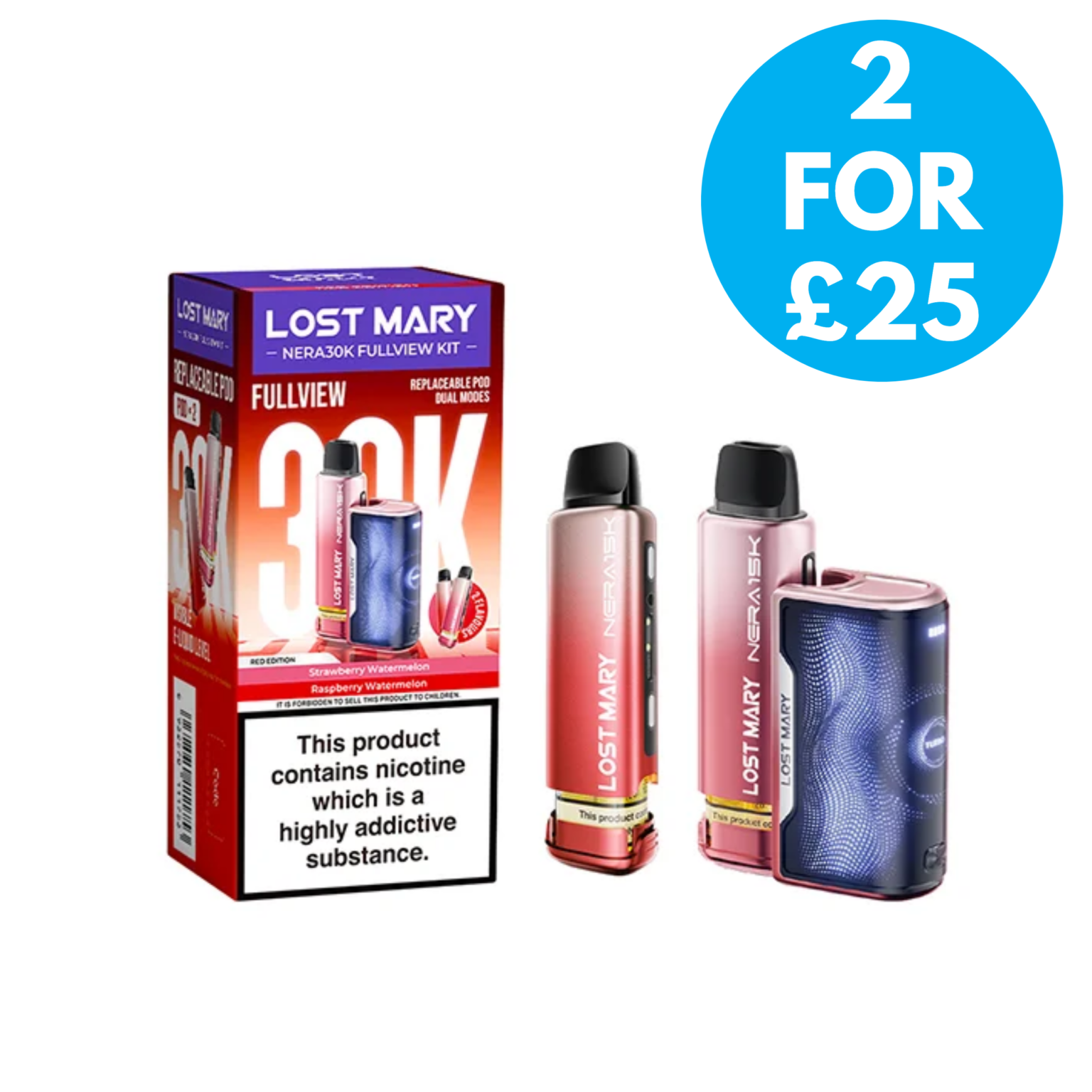 Refill Pods Lost Mary - NERA FullView 70K Kit
