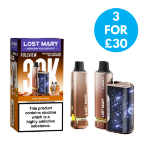 Lost Mary Nera 30k Promo - 3 For £30