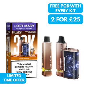Lost Mary Nera 30k Promo - Free Pod