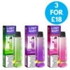 Lost Mary Nera Pods 3 for £18