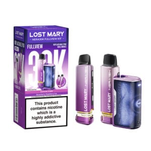 Lost Mary Nera 30K Fullview Vape - Purple Edition (Dual)