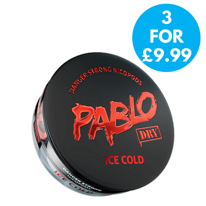 Pablo Dry Snus 20mg Nicotine Pouches