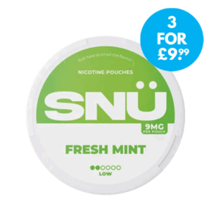 Snu Snus 9mg Nicotine Pouches