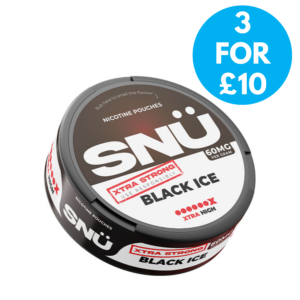 Snu Snus 60mg Nicotine Pouch Black Ice