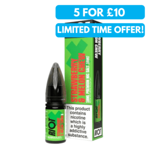 10mg (1%) Riot X E-liquid 10ml Nic Salts (1)