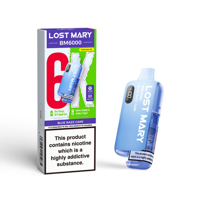 20mg (2%) Lost Mary BM6000 (6K Puffs) Pod Vape