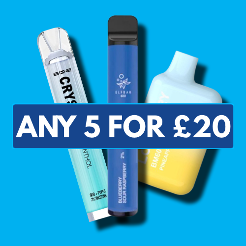 Home Page - Multibuy - Disposables 5 for £20