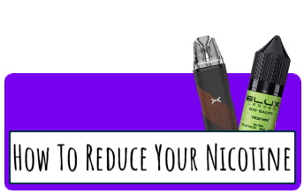 How To Reduce Your Nicotine Intake