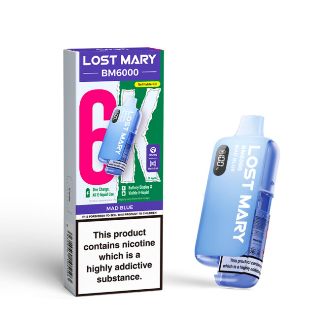 20mg (2%) Lost Mary BM6000 (6K Puffs) Pod Vape