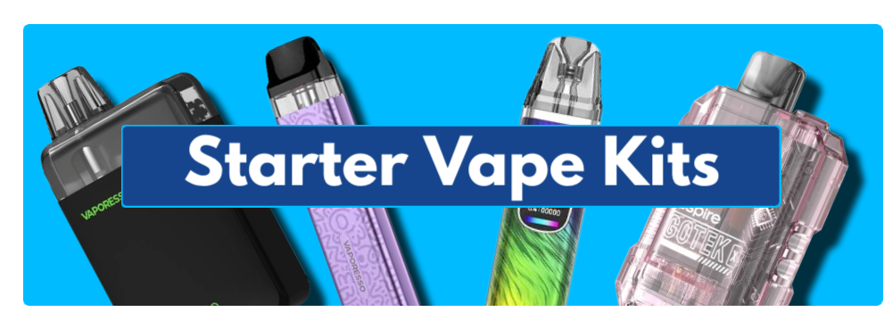 Starter Vape Kits - Free Next Day Delivery over £20 7 days a week