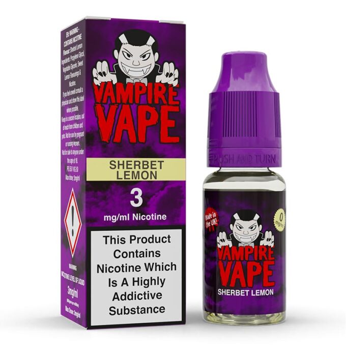 12mg Vampire Vape freebase E-liquids (50VG/50PG)