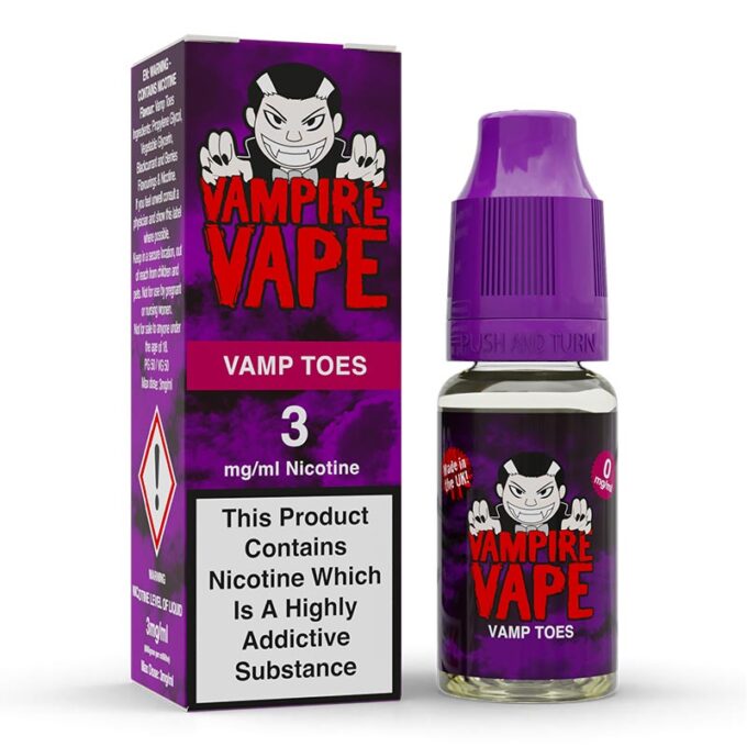 12mg Vampire Vape freebase E-liquids (50VG/50PG)