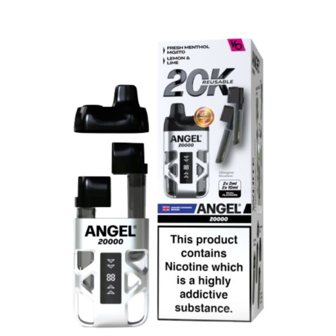 20mg Vapes Bars Angel 20000 20k Prefilled Pod Vape Kit