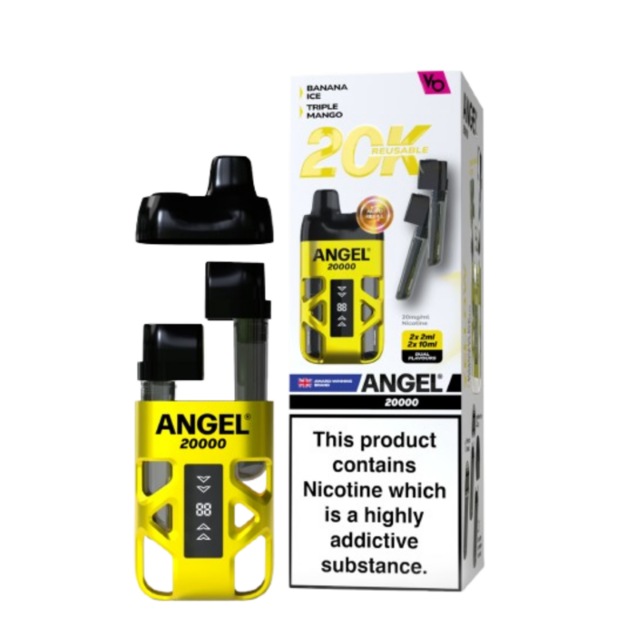 20mg Vapes Bars Angel 20000 20k Prefilled Pod Vape Kit