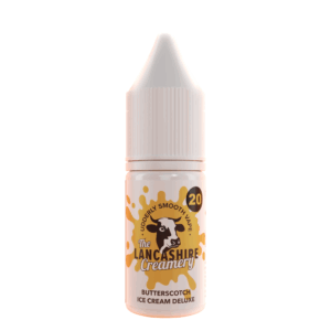 5mg Lancashire Creamery 10ml Nic Salts (50VG/50PG) - Butterscotch Ice Cream
