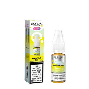 ELFLIQ 10mg (1%) Nic Salt E-liquid 10ml - Pineapple Ice