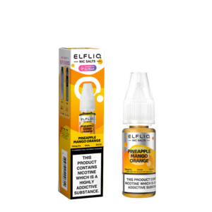 ELFLIQ 10mg (1%) Nic Salt E-liquid 10ml - Pineapple Mango Orange