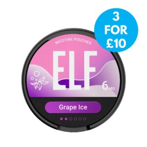 Elf Bar Nicotine Pouches 6mg - 3 For £10