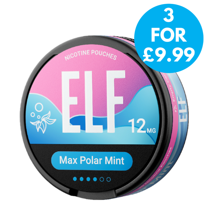 Elf Snus By Elf Bar 12mg Nicotine Pouches