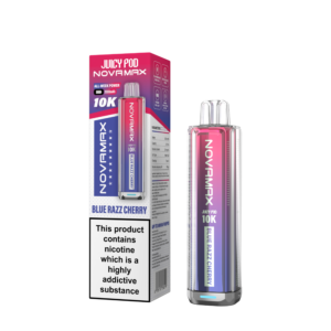 Juicy Pod Novamax 10k Prefilled Pod Kit - Blue Razz Cherry