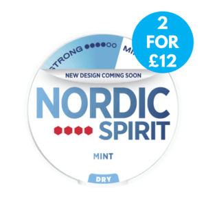 Nordic Spirit 11mg Dry Nicotine Pouches - 2 For £12