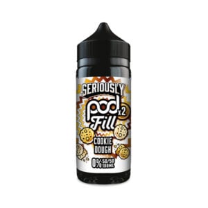 0mg Doozy Seriously PodFill 2 100ml Shortfill (50VG/50PG) - Cookie Dough