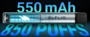 elfa turbo battery and puff count