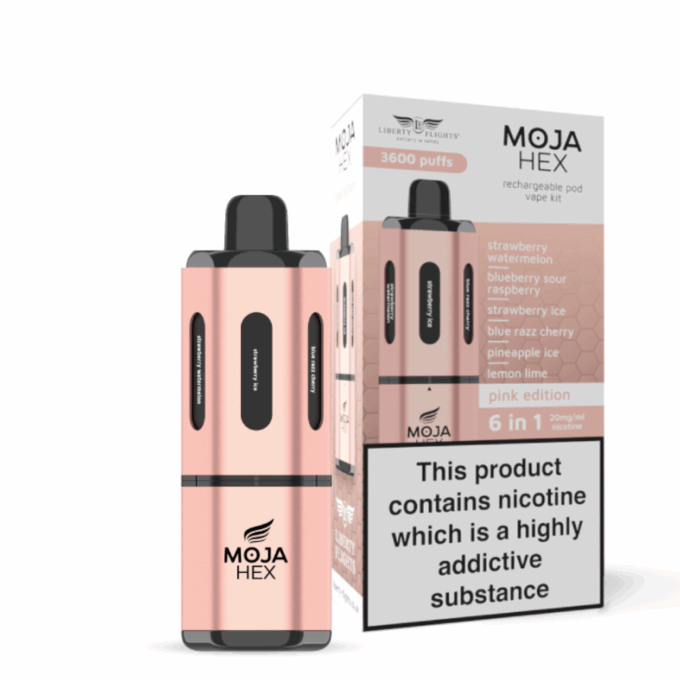 20mg MOJA Hex 6-in-1 Pre-filled Pod Kit