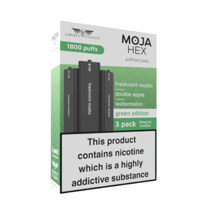20mg MOJA Hex Replacement Pods