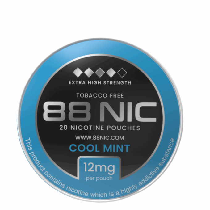 88 Nic Snus 12mg Nicotine Pouches