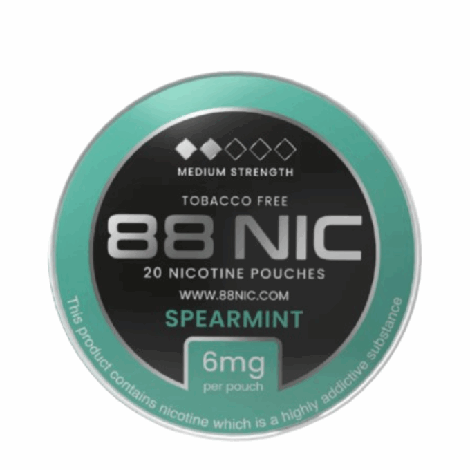 88 Nic Snus 6mg Nicotine Pouches