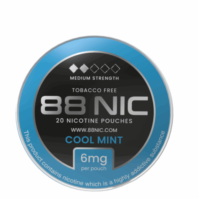 88 Nic Snus 6mg Nicotine Pouches