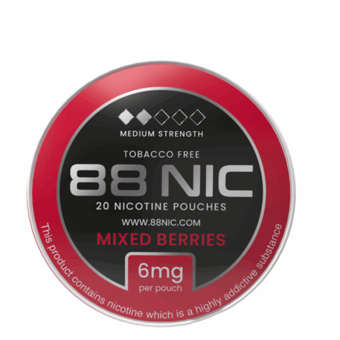 88 Nic Snus 6mg Nicotine Pouches