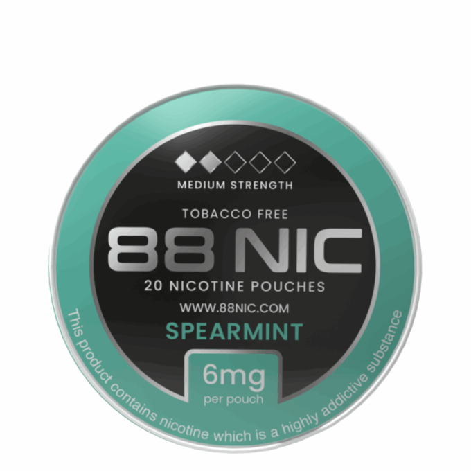 88 Nic Snus 6mg Nicotine Pouches