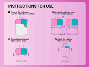 Elf Bar Replacement Pods Instructions