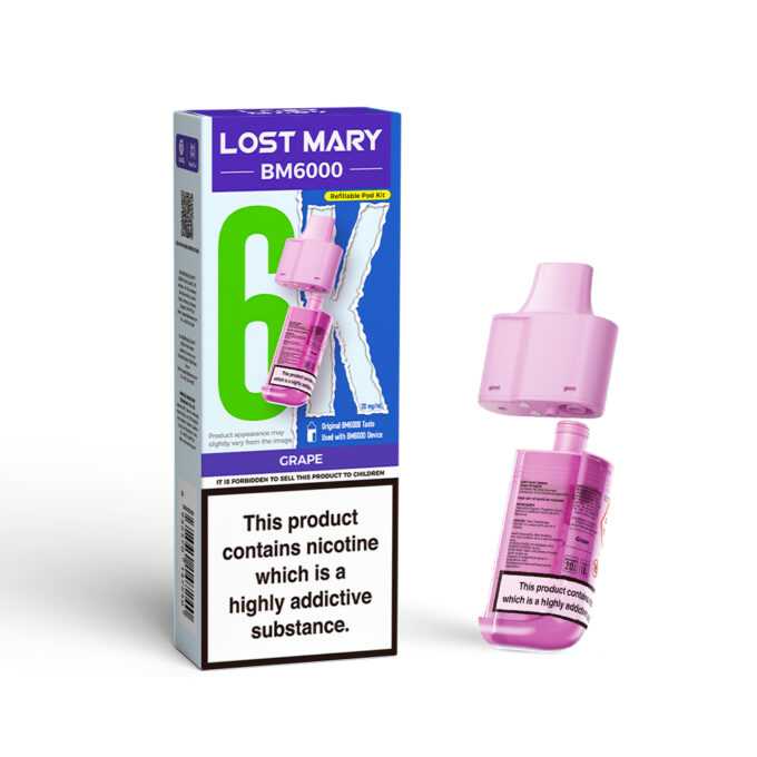 Lost Mary (2%) BM6000 Refill Replacement Pods