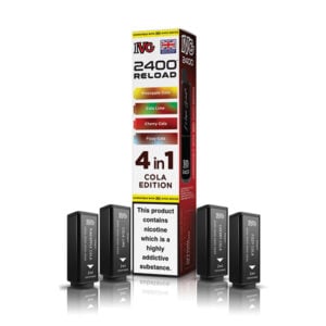 20mg IVG 2400 Reload Replacement Pods 4 Pack - Cola Edition