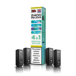 20mg IVG 2400 Reload Replacement Pods 4 Pack - Menthol Edition