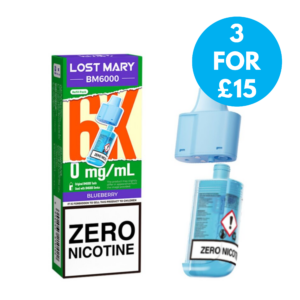 Lost Mary BM6000 0mg Refill Pack - 3 For £18