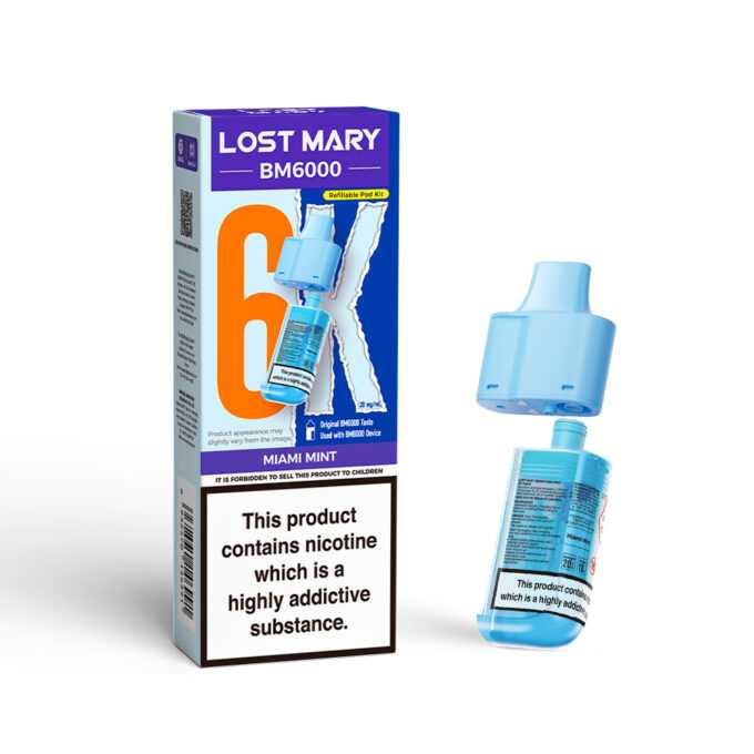 Lost Mary (2%) BM6000 Refill Replacement Pods