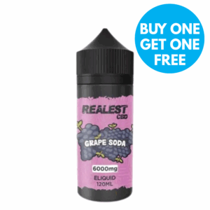 Realest CBD 6000mg Broad Spectrum CBD E-Liquid 120ml (BUY 1 GET 1 FREE)