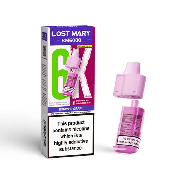 Lost Mary (2%) BM6000 Refill Replacement Pods