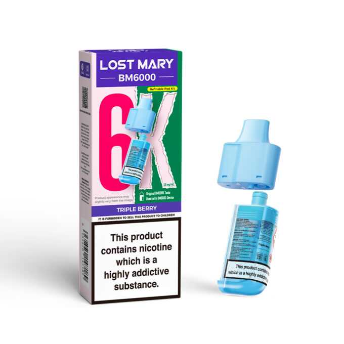 Lost Mary (2%) BM6000 Refill Replacement Pods