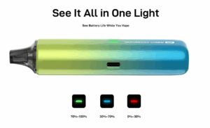 Vaporesso Vibe SE LED battery screen
