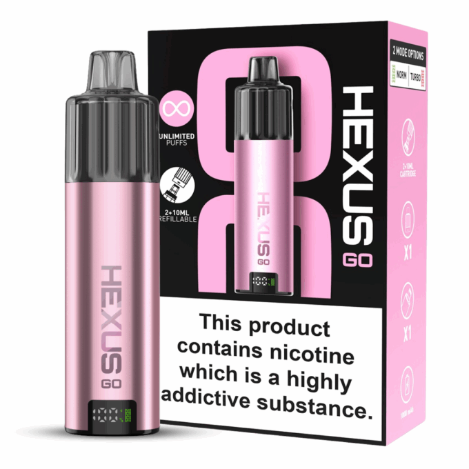 Hexius Go Pink Device+Box