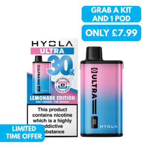 Hyola 30K Kit - Free Pod Only £7.99